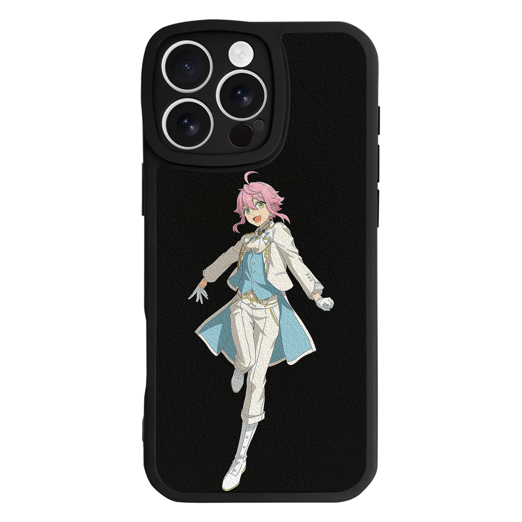 （画像用） あんさんぶるスターズ! Ensemble Stars 【iPhone 16シリーズ対応】シリコンスマホケース（レザー調） 材質：シリコン